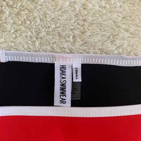 Hoaka swimwear red set - Picture 2 of 3